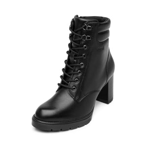 137105 NEGRO FLEXI CALZADO DAMA BOTÍN CASUAL