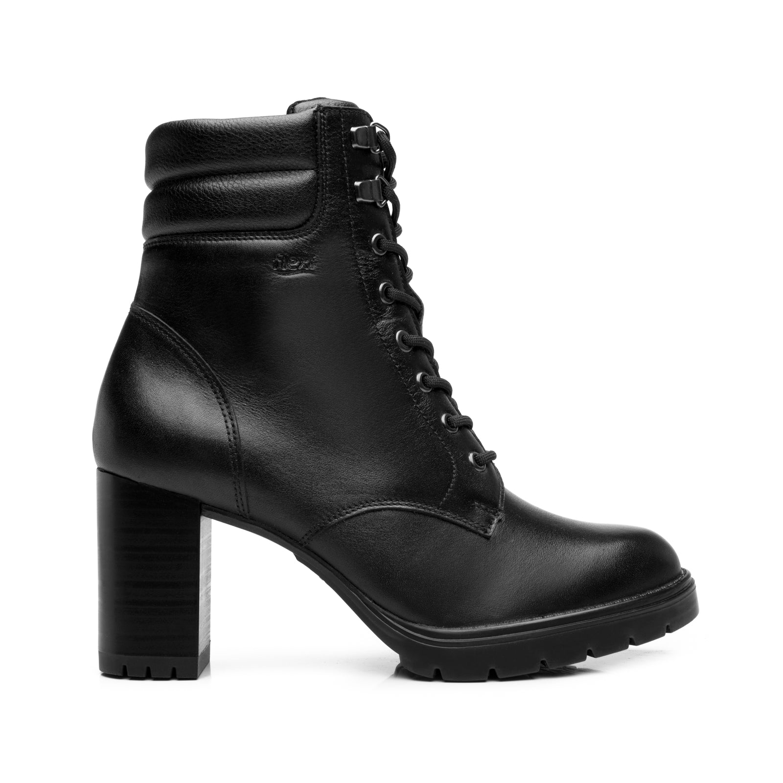 137105 NEGRO FLEXI CALZADO DAMA BOTÍN CASUAL