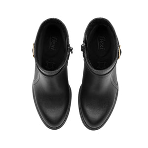 137108 NEGRO FLEXI CALZADO DAMA BOTÍN 23 1371