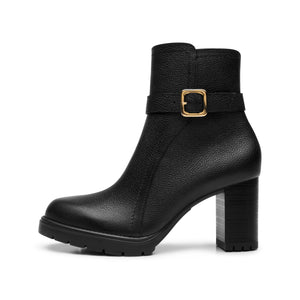 137108 NEGRO FLEXI CALZADO DAMA BOTÍN 23 1371