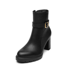 137108 NEGRO FLEXI CALZADO DAMA BOTÍN 23 1371