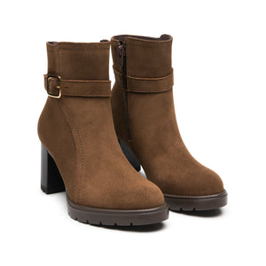 Botín Dama FLEXI Taupe – Carline