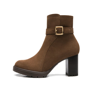 Botín Dama FLEXI Taupe – Carline