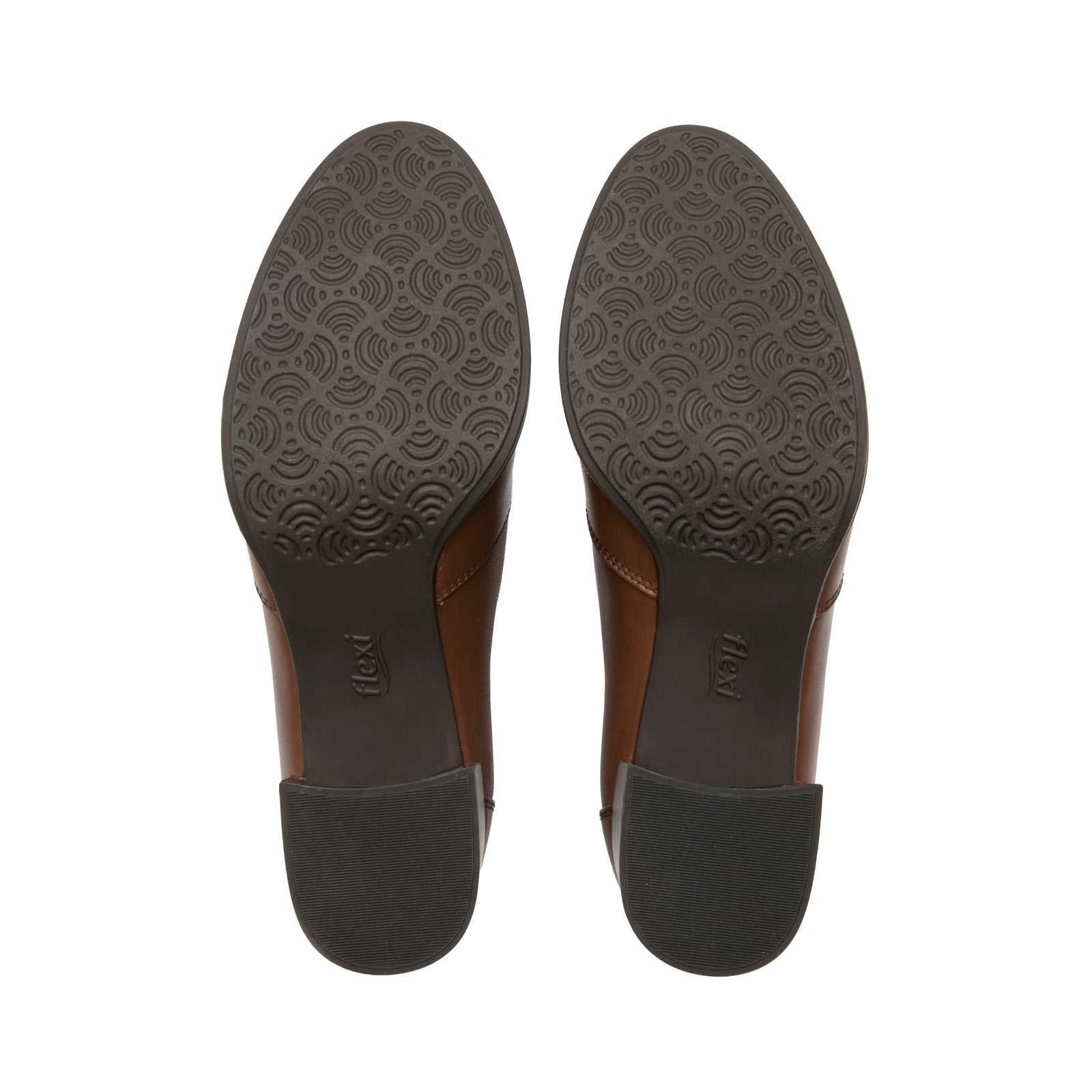 137302 DARK TAN FLEXI CALZADO DAMA CHOCLO SEM