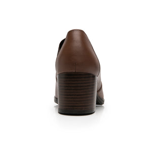 137302 DARK TAN FLEXI CALZADO DAMA CHOCLO SEM