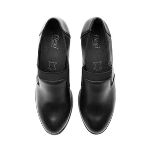 137302 NEGRO FLEXI CALZADO DAMA CHOCLO SEMIVE
