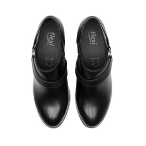 Zapato Choclo Vestir Dama FLEXI Negro – Mercedes