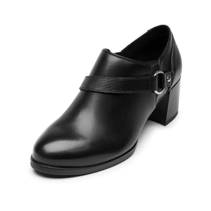 Zapato Choclo Vestir Dama FLEXI Negro – Mercedes