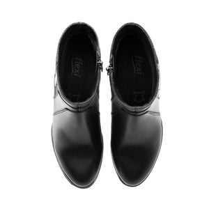 Botín Dama FLEXI Negro – Mercedes