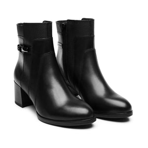 Botín Dama FLEXI Negro – Mercedes