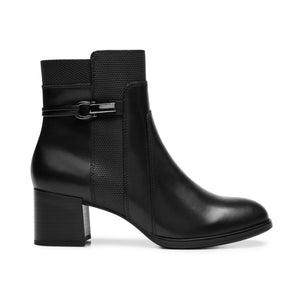 Botín Dama FLEXI Negro – Mercedes