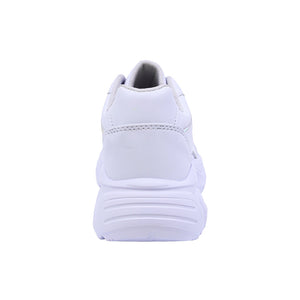 Tenis para niña color blanco con agujeta y diseños tornasol 137400