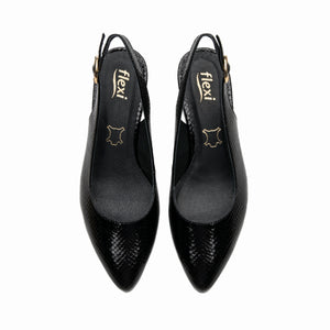 137503 NEGRO FLEXI CALZADO DAMA ZAPATILLA SEM