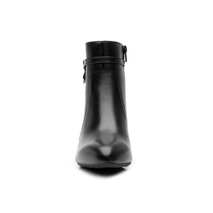 137504 NEGRO FLEXI CALZADO DAMA BOTÍN SEMIVES