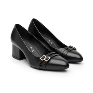 137505 NEGRO FLEXI CALZADO DAMA ZAPATILLA SEM
