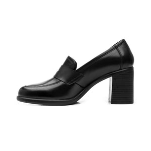 137601 NEGRO FLEXI CALZADO DAMA CHOCLO SEMIVE