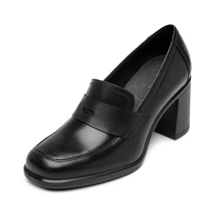 137601 NEGRO FLEXI CALZADO DAMA CHOCLO SEMIVE