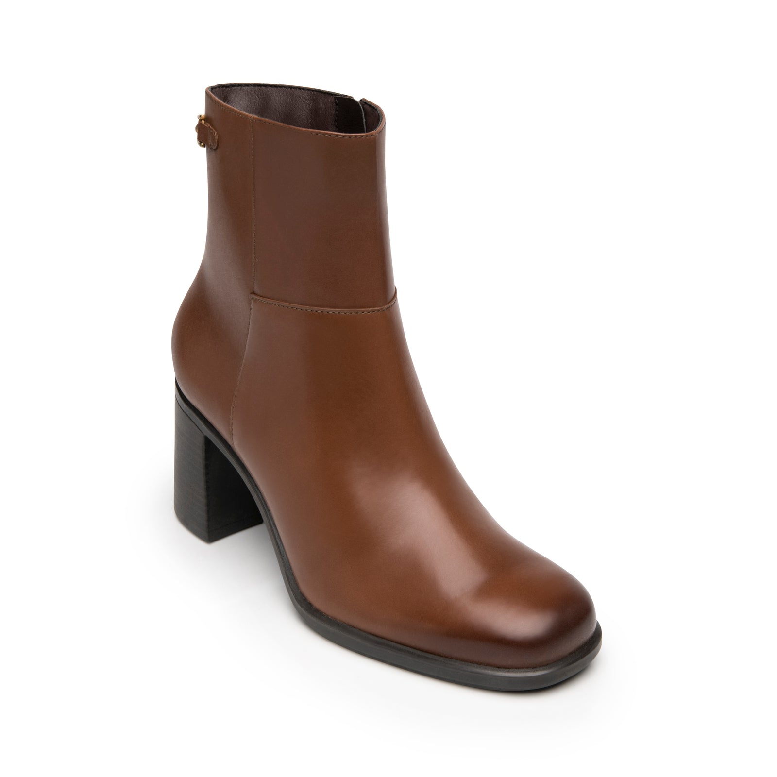 137606 DARK TAN FLEXI CALZADO DAMA BOTÍN SEMI
