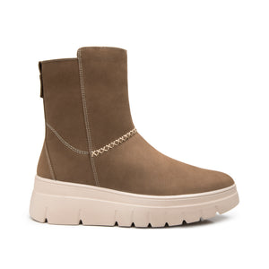 137804 TAUPE FLEXI CALZADO DAMA BOTÍN CASUAL