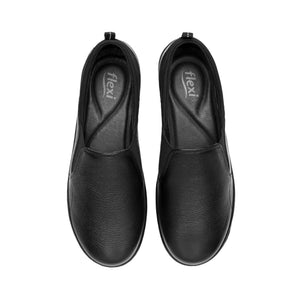 138104 NEGRO FLEXI CALZADO DAMA CHOCLO CASUAL