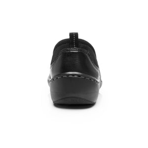 138104 NEGRO FLEXI CALZADO DAMA CHOCLO CASUAL