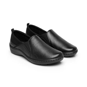 138104 NEGRO FLEXI CALZADO DAMA CHOCLO CASUAL