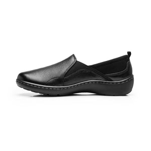 138104 NEGRO FLEXI CALZADO DAMA CHOCLO CASUAL