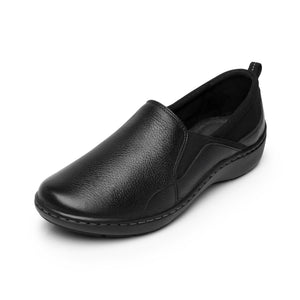 138104 NEGRO FLEXI CALZADO DAMA CHOCLO CASUAL