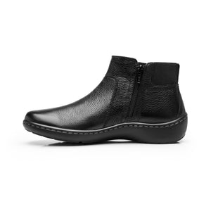 138105 NEGRO FLEXI CALZADO DAMA BOTÍN CASUAL