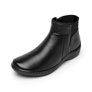 138105 NEGRO FLEXI CALZADO DAMA BOTÍN CASUAL