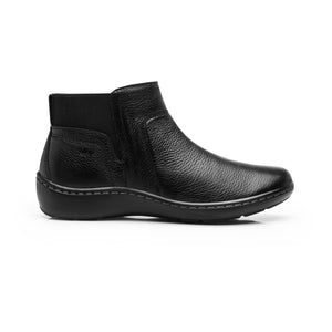 138105 NEGRO FLEXI CALZADO DAMA BOTÍN CASUAL