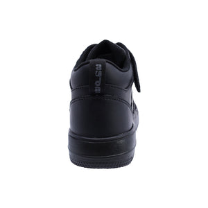 Tenis para niño color negro con agujeta y tira de contacto. 139500