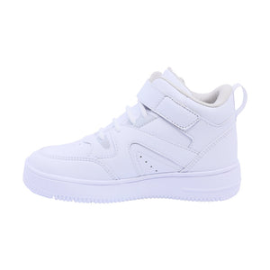 Tenis para niño color blanco con agujeta y tira de contacto 139500