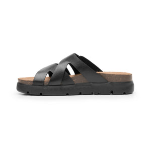 139601 NEGRO FLEXI CALZADO DAMA SANDALIA SAND