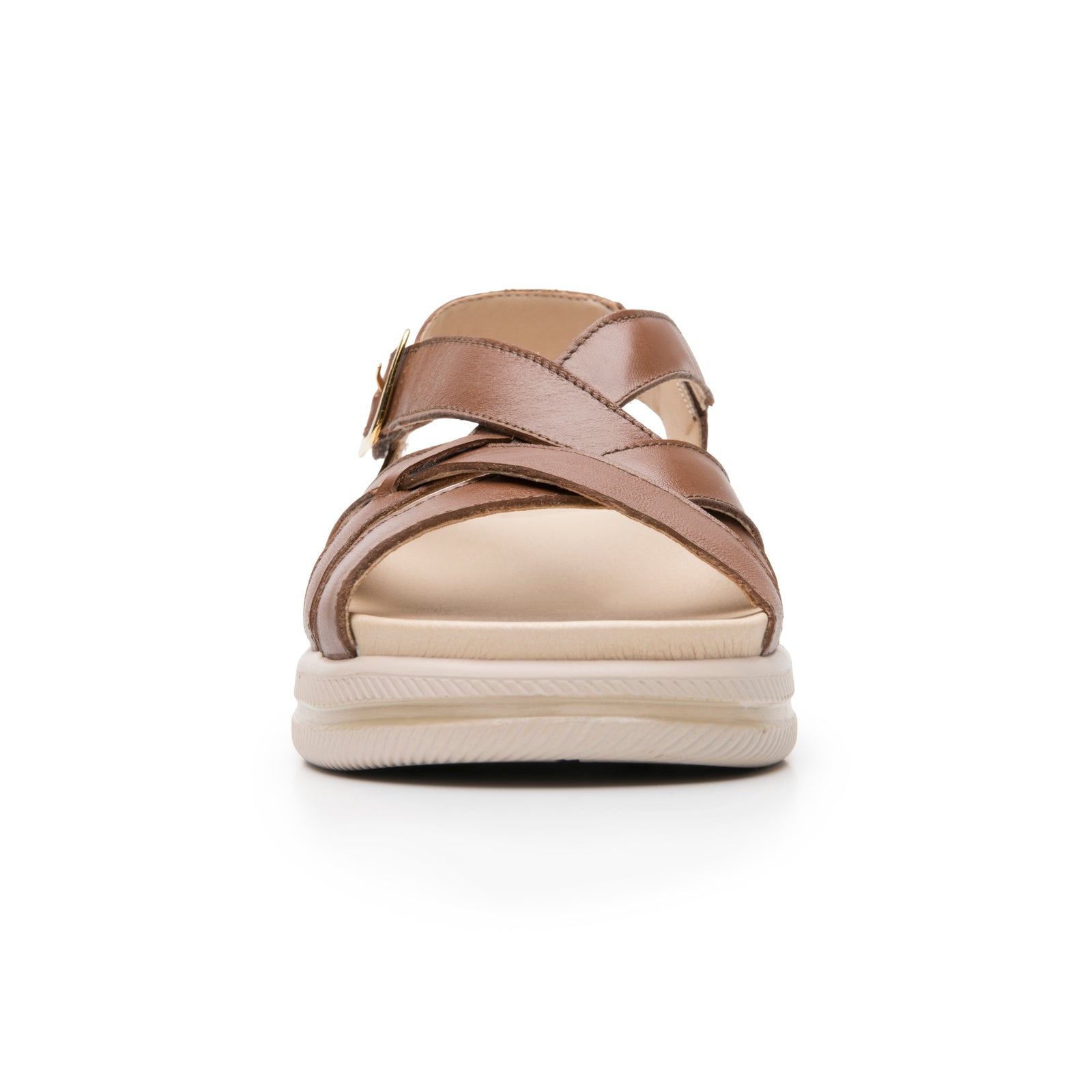 139802 TAN FLEXI CALZADO DAMA SANDALIA SANDAL