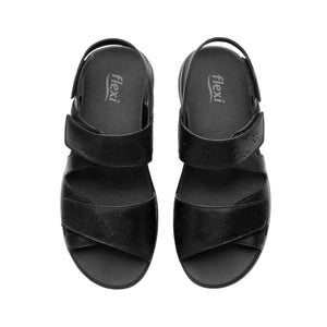 139803 NEGRO FLEXI CALZADO DAMA SANDALIA SAND