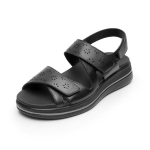 139803 NEGRO FLEXI CALZADO DAMA SANDALIA SAND