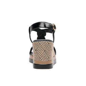 139901 NEGRO FLEXI CALZADO DAMA SANDALIA SAND