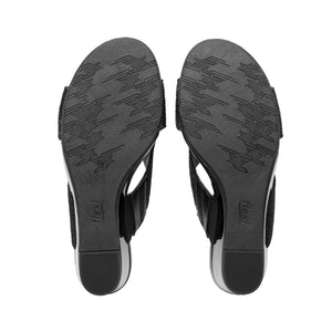 140002 NEGRO FLEXI CALZADO DAMA SANDALIA SAND