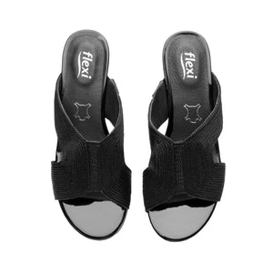 140002 NEGRO FLEXI CALZADO DAMA SANDALIA SAND