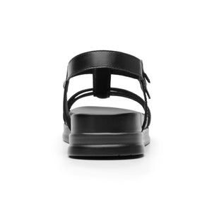 140101 NEGRO FLEXI CALZADO DAMA SANDALIA SAND