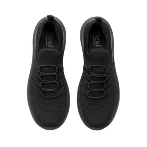 141202 NEGRO FLEXI CALZADO DAMA CHOCLO SPORT