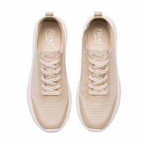 Zapato Sport Flexi Kindra para Dama Beige 141204