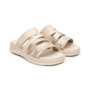 141605 BEIGE FLEXI CALZADO DAMA SANDALIA SAND