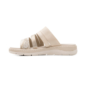141605 BEIGE FLEXI CALZADO DAMA SANDALIA SAND
