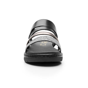 141605 NEGRO FLEXI CALZADO DAMA SANDALIA SAND