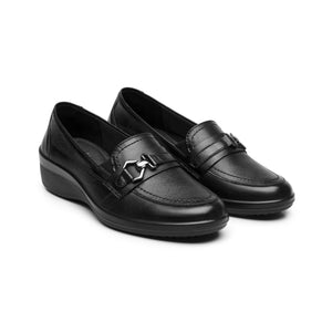 142303 NEGRO FLEXI CALZADO DAMA CHOCLO CASUAL