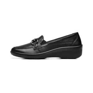 142303 NEGRO FLEXI CALZADO DAMA CHOCLO CASUAL
