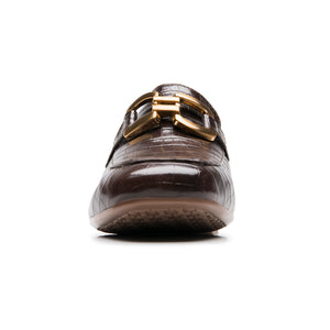 Zapato Choclo Vestir Dama FLEXI Cafe – Lydia