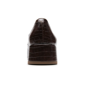 Zapato Choclo Vestir Dama FLEXI Cafe – Lydia
